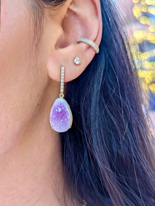 Orchid Earrings