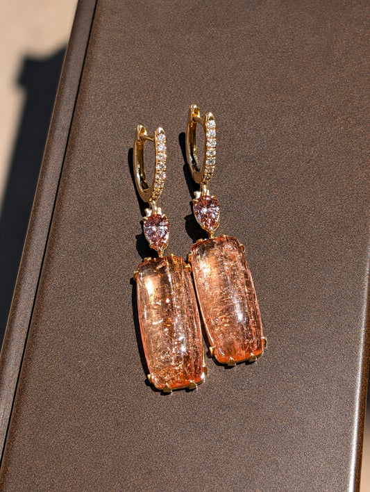 Rosé Earrings