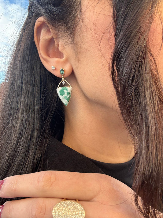 Sea Glass Earrings