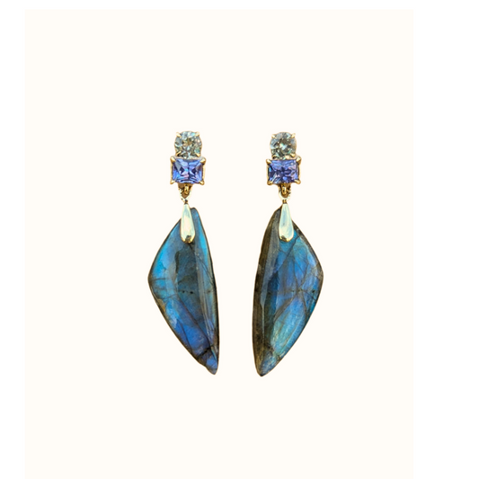 Blue Morpho Earrings