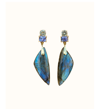 Blue Morpho Earrings