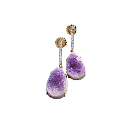 Orchid Earrings