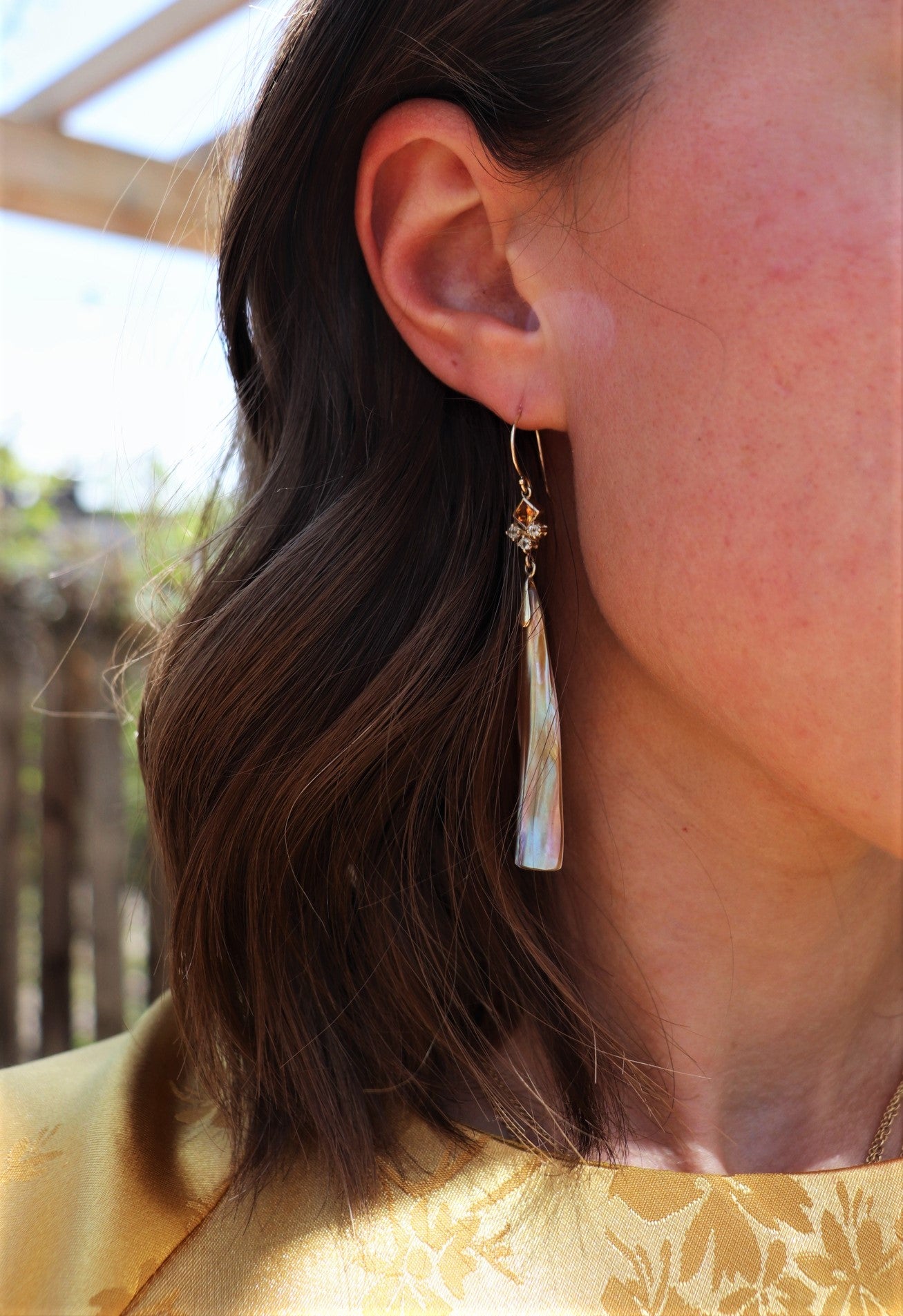 Ocean Breeze Shell Earrings