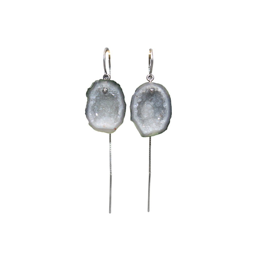 Geode Ear Threaders