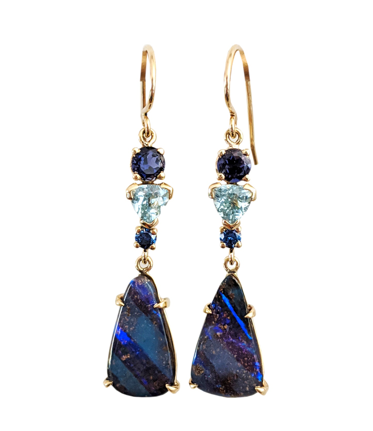 Boulder Opal Drop Earrings