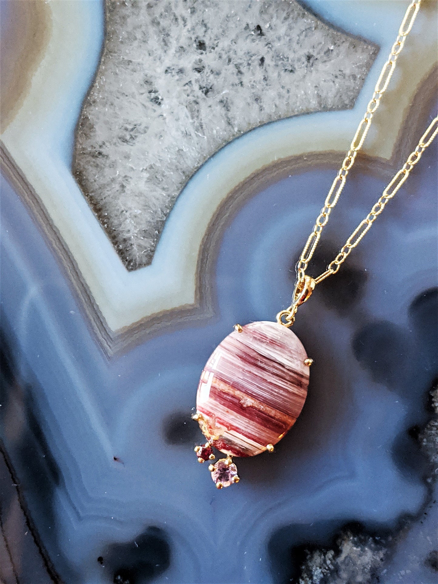 Sunset Opal Necklace