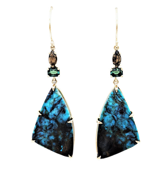 Blue Butterfly Earrings
