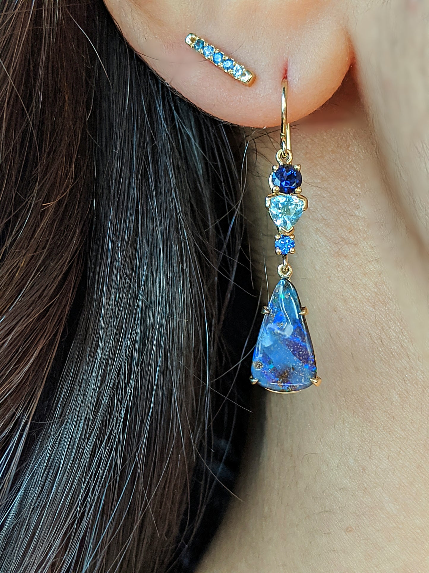 Boulder Opal Drop Earrings