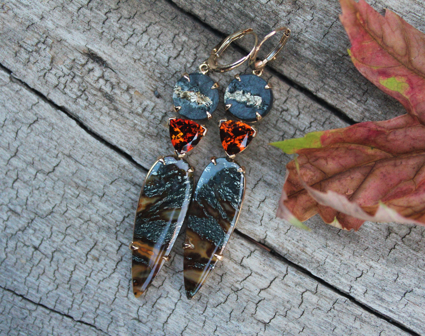 Aspen Leaves Earrings